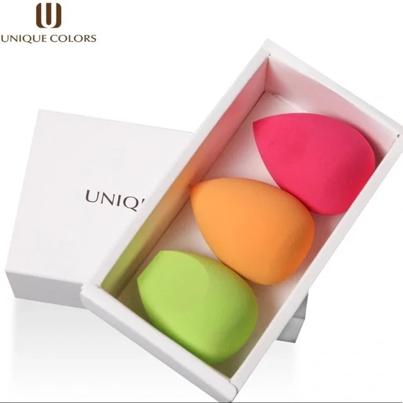 1 Box Beauty Blending Makeup Sponge 3 Piece Set - Picture 1 of 5